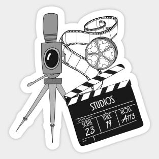 Movie Behind The Scenes Sticker